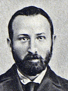 Retrato Fiódor Ilitch Dán (nome verdadeiro Gúrvitch),
